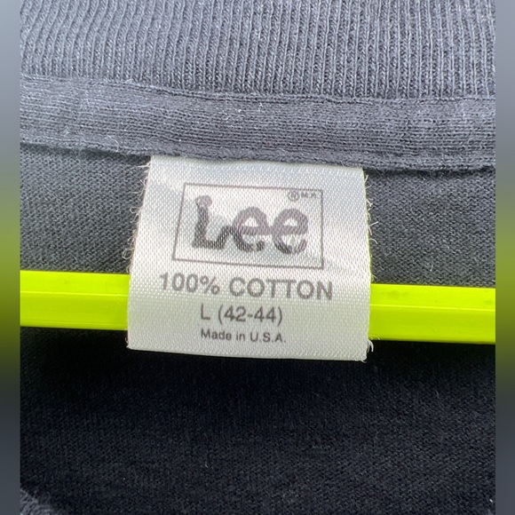 Vintage black Lee T-shirt - Picture 3 of 4